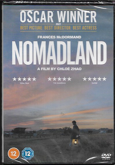 NOMADLAND GENUINE R2 DVD FRANCES McDORMAND DAVID STRATHAIRN NEW/SEALED