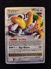 Regigigas LV.X DP30 Black Star Promo Holo Pokémon TCG Card on eBay