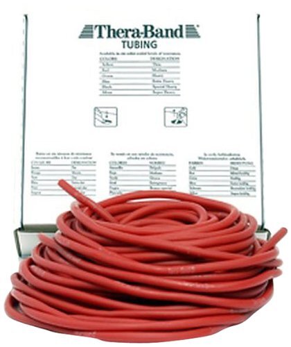 Thera-Band® 30,50m Tubing Tubes ROT Mittel Schwach