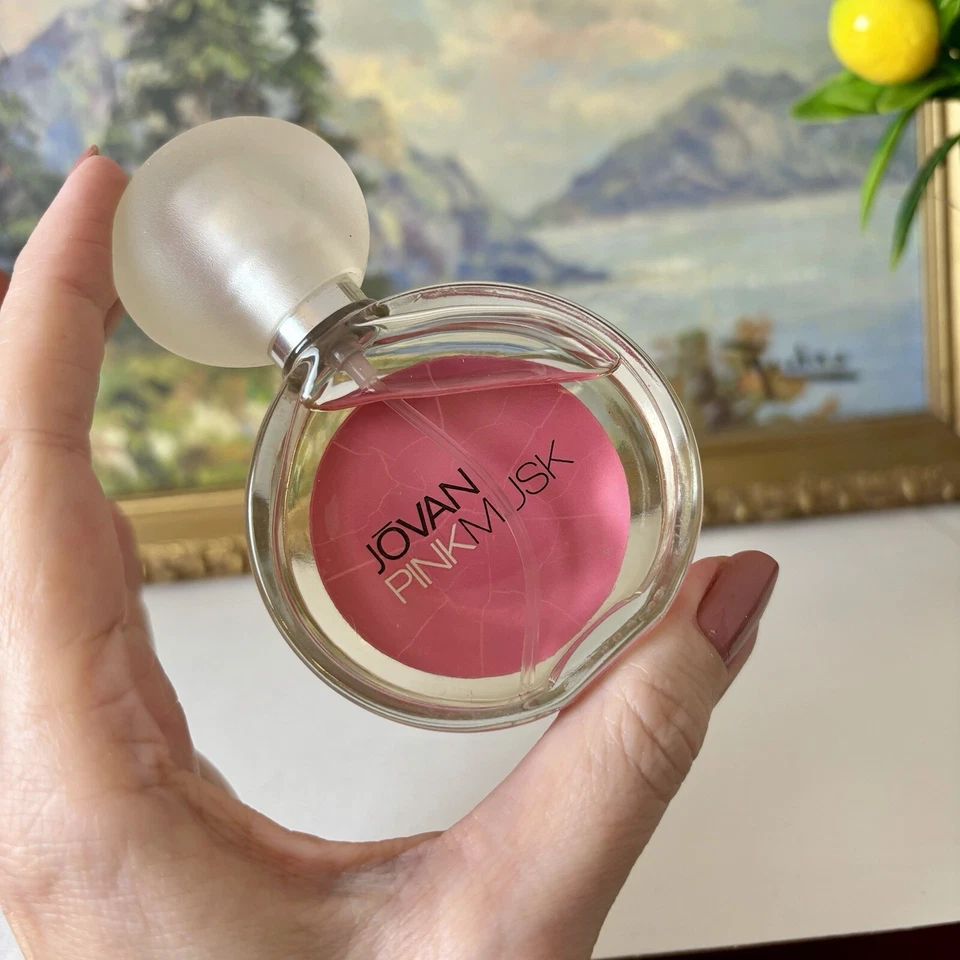 READ Vintage Jovan PINK MUSK 30 ml 1 oz EdP Eau de Parfum Spray perfume - Imagem 2 de 4