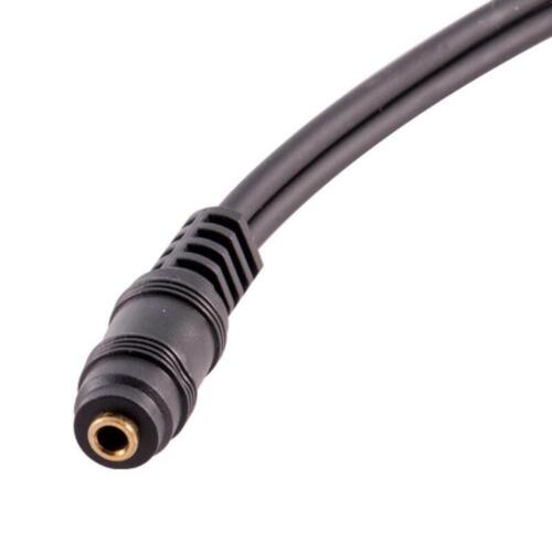 SA-Y25 - 6 Inch 3.5mm Female to Dual RCA Female Stereo Splitter Cable - Picture 3 of 3