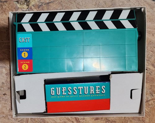 Milton Bradley Guesstures The Game of Split Second Charades Vintage 1990s Comp. - Picture 4 of 4