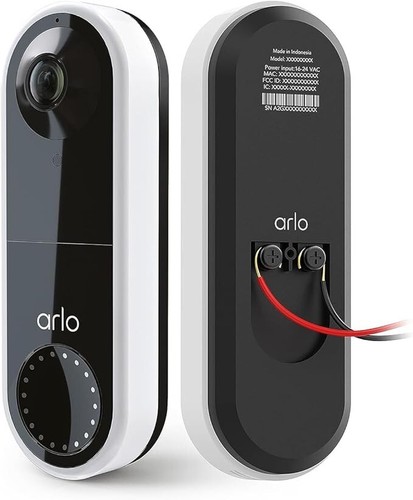 Arlo WIRED Video-Gegensprechanlage für den Außenbereich, WLAN-Türklingel - Bild 1 von 6