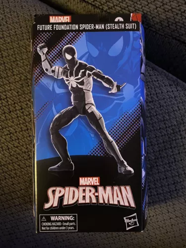 Marvel Legends Future Foundation Spider-Man Stealth Suit 6" Action Figure