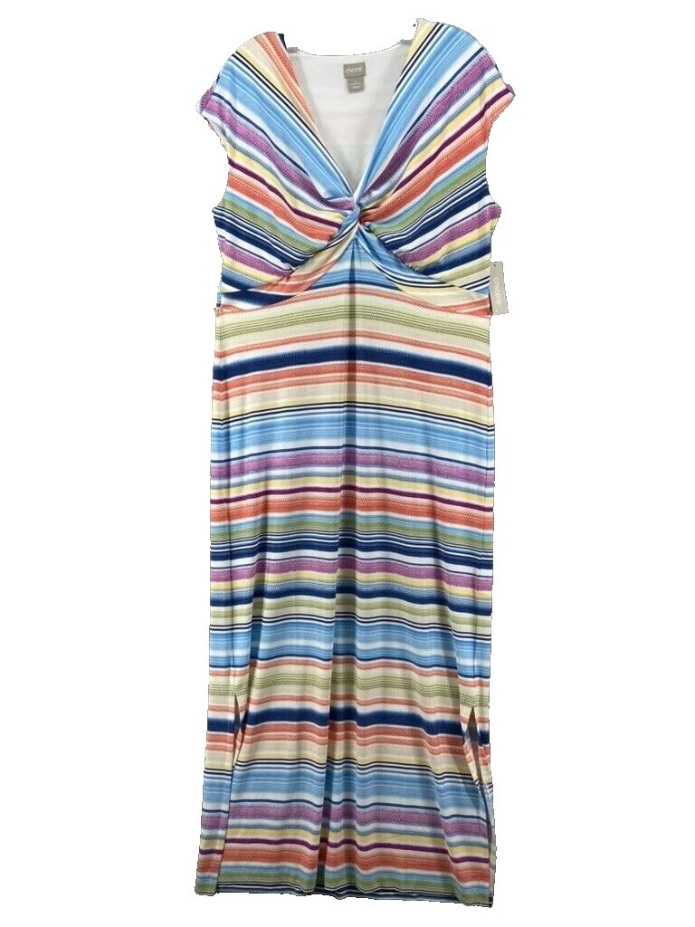 Chico's Striped Sleeveless Dresses for Women