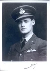 SPBB36 WWII WW2 BoB RAF Spitfire Battle of Britain BROWN signed photo