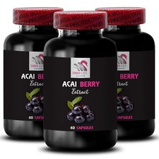 General support - ACAI BERRY EXTRACT - Energy lift 3 Bottles 180 Capsules
