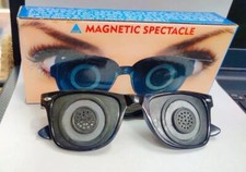 Acupressure Pin Hole Magnetic Spectacles Deluxe Goggles To Treat Eye Troubles