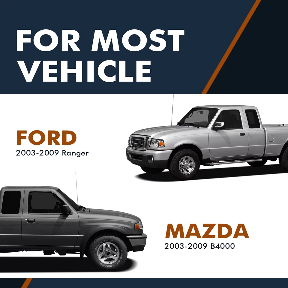 Juego de 4 conjuntos de cojinetes de buje de rueda de amortiguador delantero para Mazda B4000 2003-2009 4x4 Foto 2 de 4