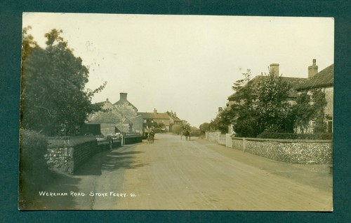 STOKE FERRY, WEREHAM ROAD NO 21, Vintage Postkarte