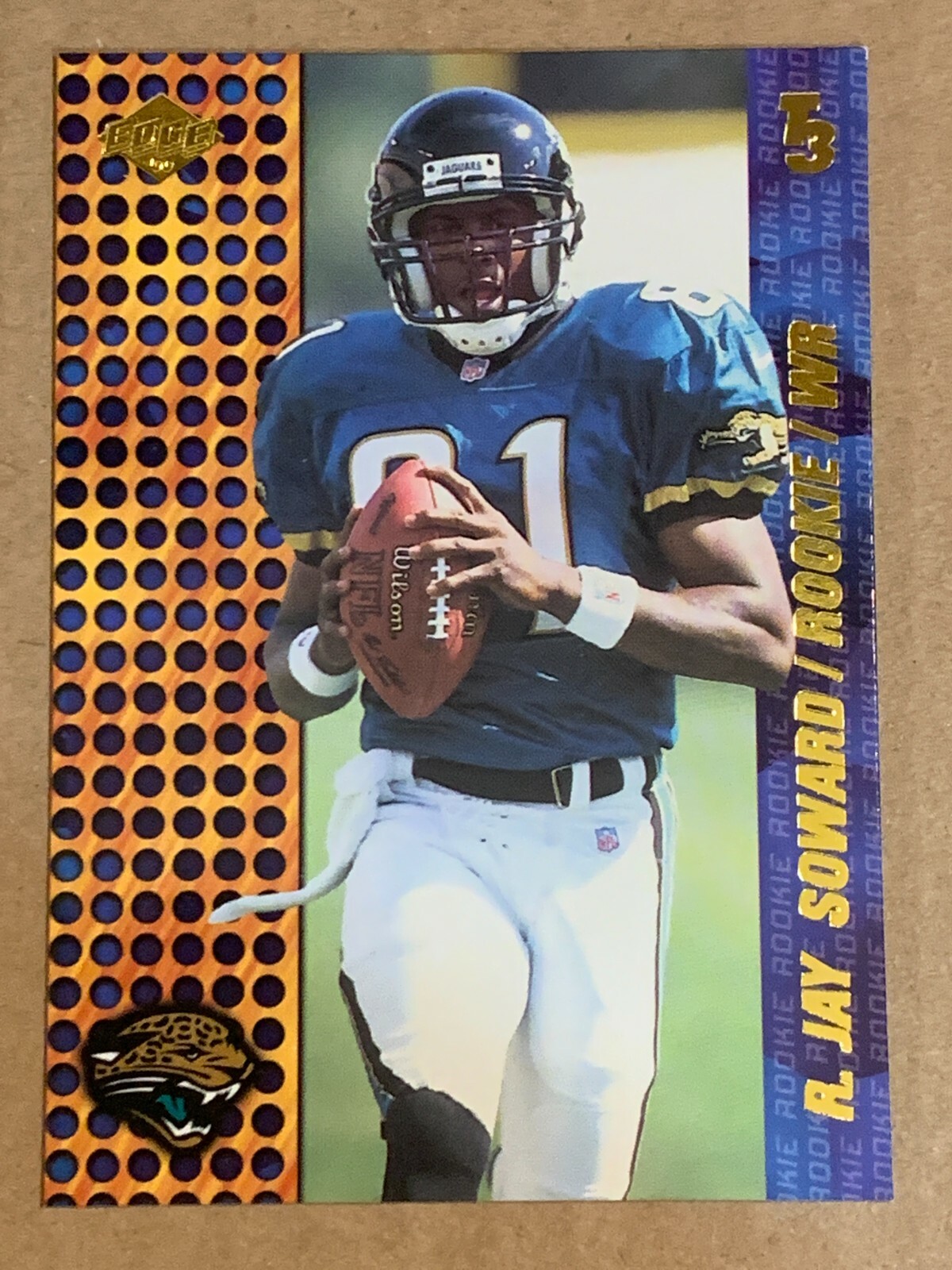 2000 Collector's Edge T3 Rookie R. Jay Soward #182 Jaguars