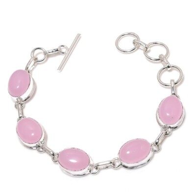 Bracelet Argent 925 Pierre Améthyste – Fabrication Artisanale Inde – Bijou Mixte