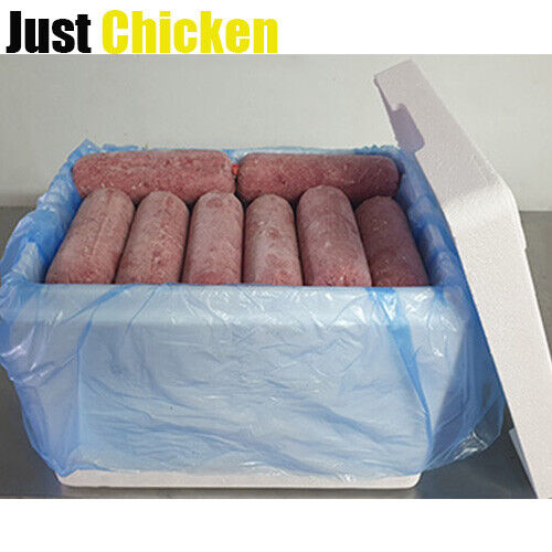 Frozen Dog Food Chicken Mince 27 x 454g bags 12.2 kg Box BARF RAW DIET  