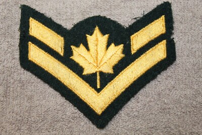 Original Vietnam War Era Canadian Army Master Corporal 5A Rank Uniform ...