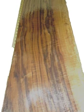 Walnut Claro Circassian Figured wood veneer 8" x 66" raw no backing 1/42"