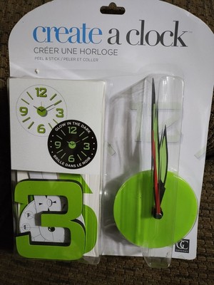 Create A Clock DIY Clock Glows In The Dark Make Your Own Clock