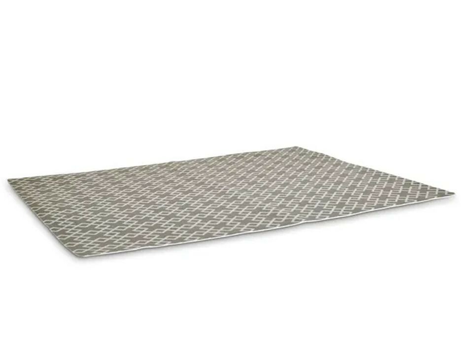 Cat Litter Tracker Mat Gray Non-Slip Backing Dirt Catcher Soft on Paws 29' x 32"