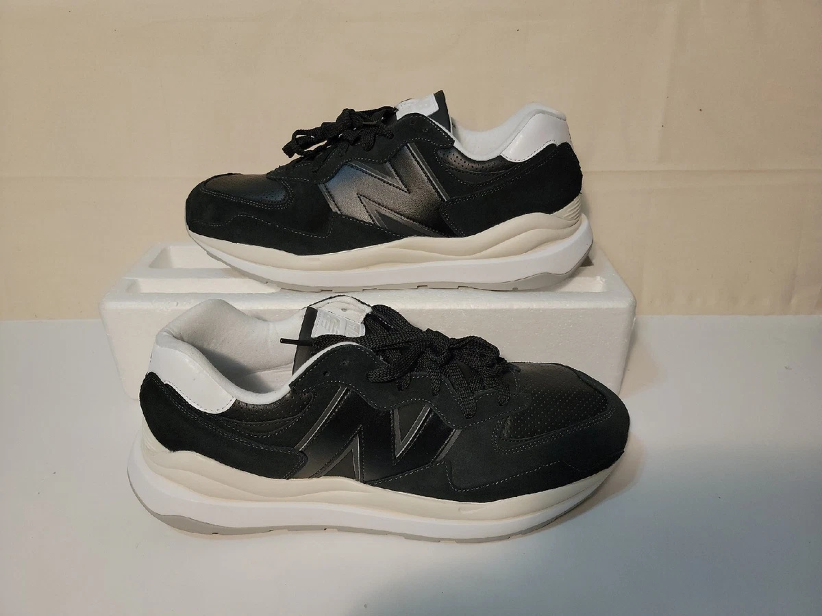 New balance black and white running shoes sale