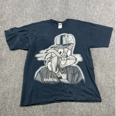 T-shirt Looney Tunes Gris Taille S Femme - Occasion Très Bon état