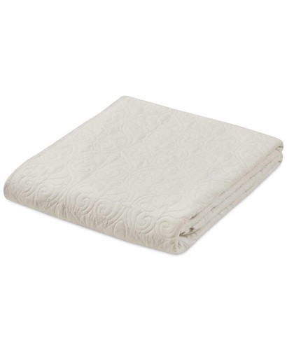 Madison Park Luxe Quilted Throw Blanket, Soft Cotton, 60x70" for Couch or Bed - Picture 12 of 31