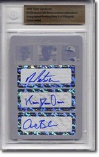 DELLIN BETANCES * Kelvin Deleon *Andrew Brackman Autograph Rookie Auto Plate 1/1