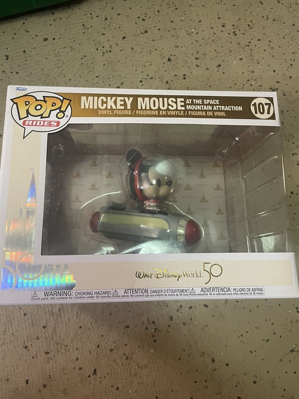 Funko Pop Rides Mickey Mouse 5.25 in Figure. Vaulted