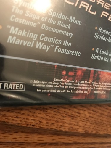 Spider-Man 2 Origins of a Superhero Bonus Disc & #300 Comic Book NEW RARE - Picture 8 of 8