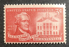 US Scott #1086 Alexander Hamilton 3 Cent MNH