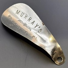 Vintage Shoehorn Advertising Murray s Shoe Store Wilkes-Barre Pennsylvania PA