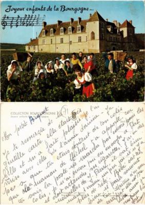 CPM Collection Bourguignonne Joyeux enfants de la Bour FOLKLORE (732746)