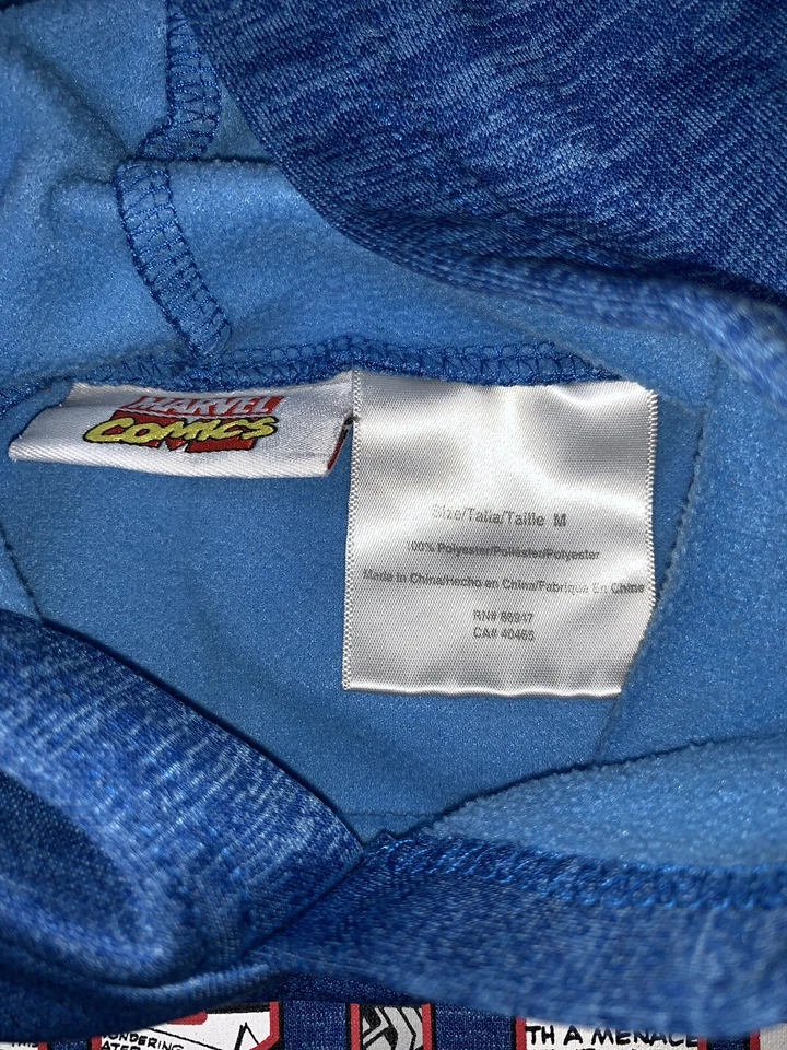 Usado - Marvel Comics Capitán América Pullover Sudadera con Capucha Niños (Talla M) Foto 3 de 3