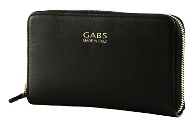 Gabs GMONEY17 Wallet Geldbörse Nero schwarz Neu