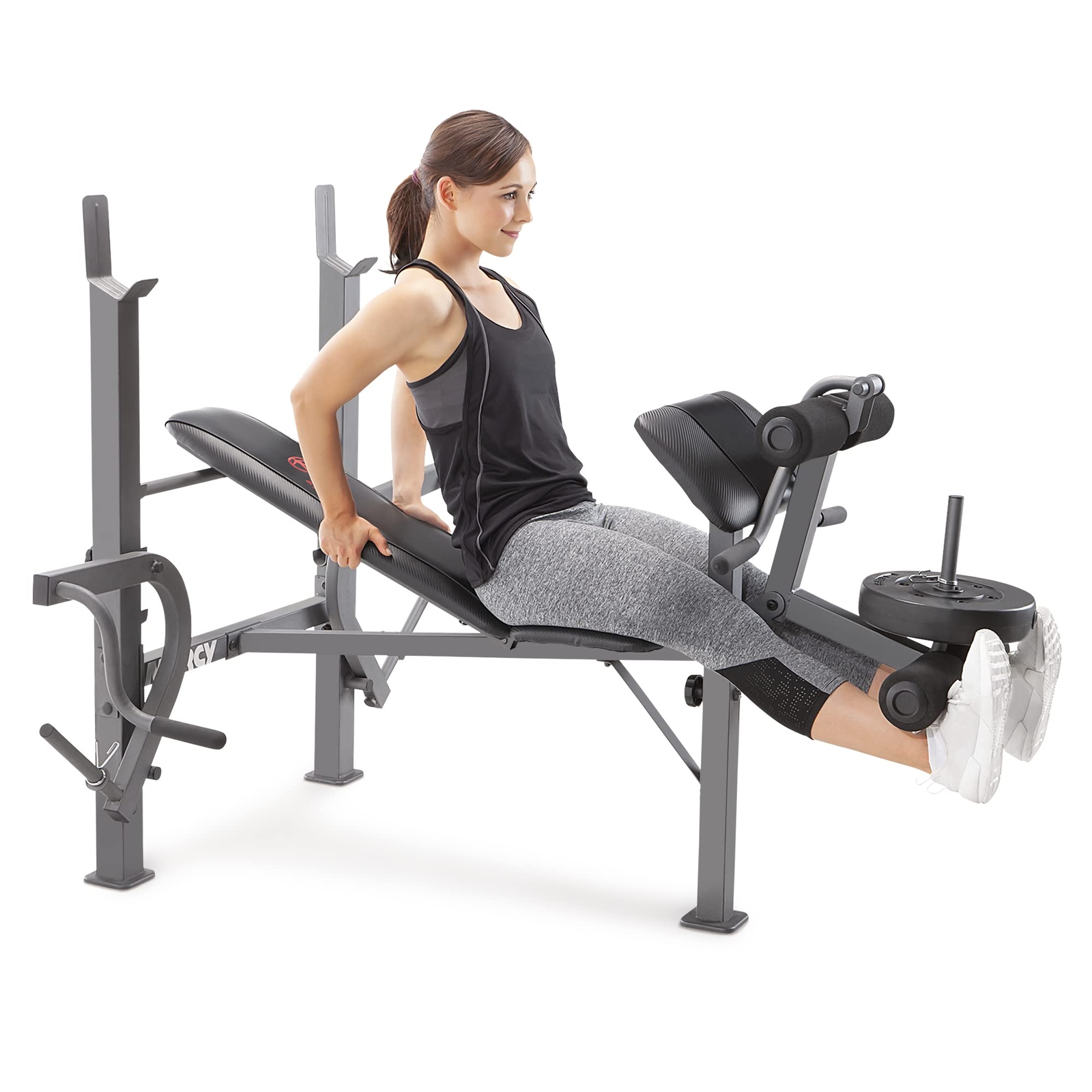 Multifunctional Weight Bench with Leg Developer and Butterfly Arms Alloy Steel