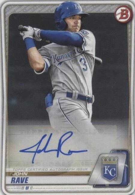 2020 Bowman - John Rave #PA-JR - 1 of 1