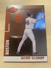 2008 Topps Co-Signers Silver Red /400 Jacoby Ellsbury #001