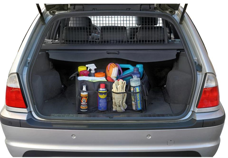 Sumex Coche Ordenado Organizador Almacenamiento Jumbo Bota Organizador Bolsa con Bolsillos - Grande - Imagen 4 de 4