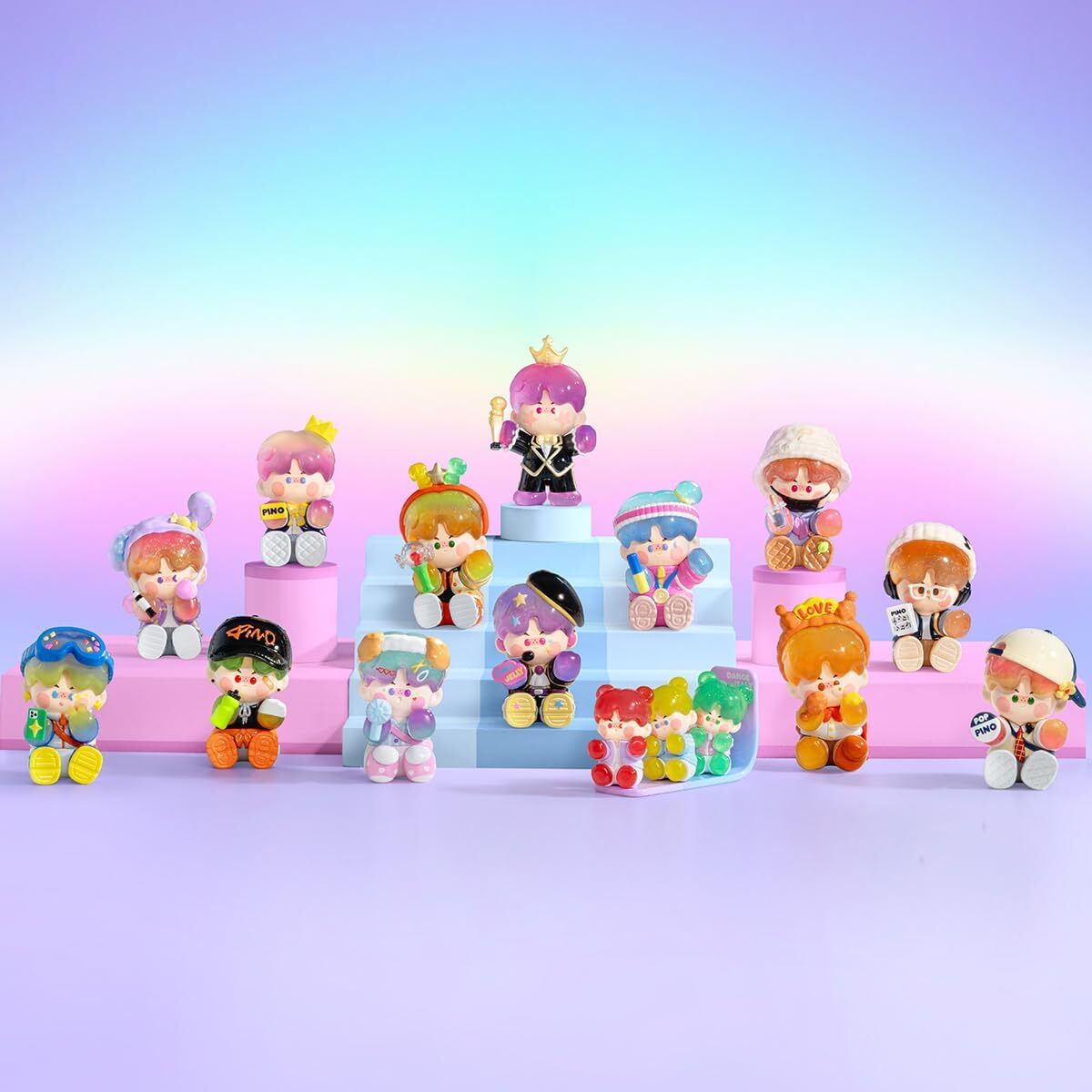 【pino】アイドルグッズセット POP MART PINO JELLY Star Project Series Sealed [Assorted Box 12