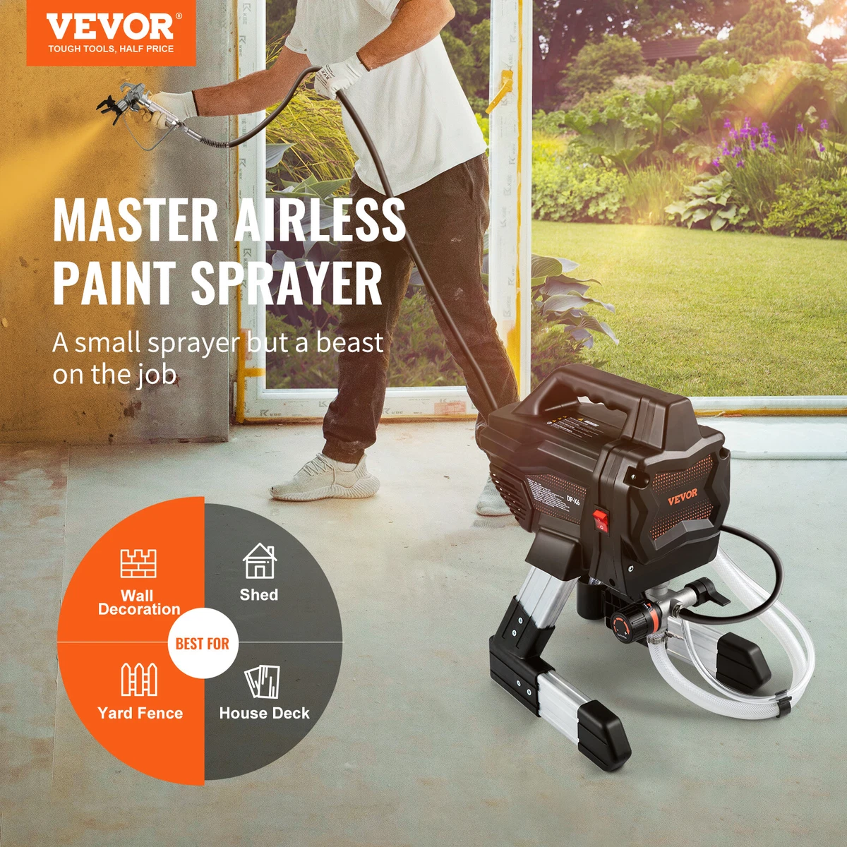 Best electric 2024 airless paint sprayer