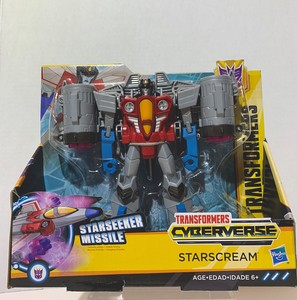 transformers cyberverse starscream toy