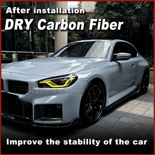 DRY Carbon Schweller Seitenschweller Side Skirts Ansatz Für BMW G87 M2 2022-2024 - Picture 2 of 13