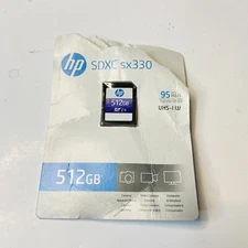 HP 250172 Mf P-sd512u395hpsx-ge Hp 512gb Sx330 Class10 U3 Sdxc Flash Memory