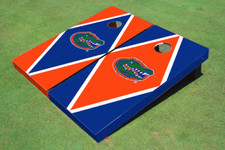 University Of Florida Alternating Diamond Cornhole Boards
