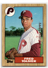 2017 Topps Rediscover Topps Buybacks Bronze Fred Tolliver #1987-63 Baseball Card