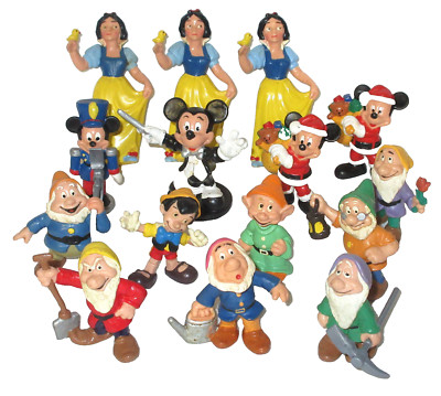 Bullyland Snow White and the Seven Dwarfs Disney Figures Mickey Pinnochio (B32)