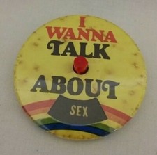 Vintage Pin Back Button