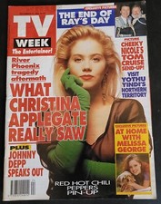 Vintage Australian Magazine - TV WEEK - 11 DEC 1993 CHRISTINA APPLEGATE COVER 