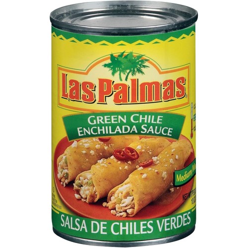 Pack of 24 Medium Green Chile Enchilada Sauce 10oz - Perfect for Mexican Dishes