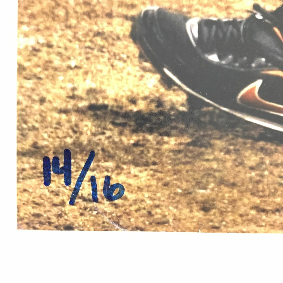 Foto firmada por Edgar Rentería 16x20 PSA/DNA Gigantes de San Francisco autografiada Foto 4 de 4