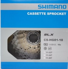 SHIMANO SLX CS-HG81-10 Cassette 10 speed 11-32T New in Box