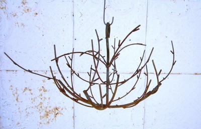 Wrought Iron Hanging Branch Tree Metal Limbs Ebay
